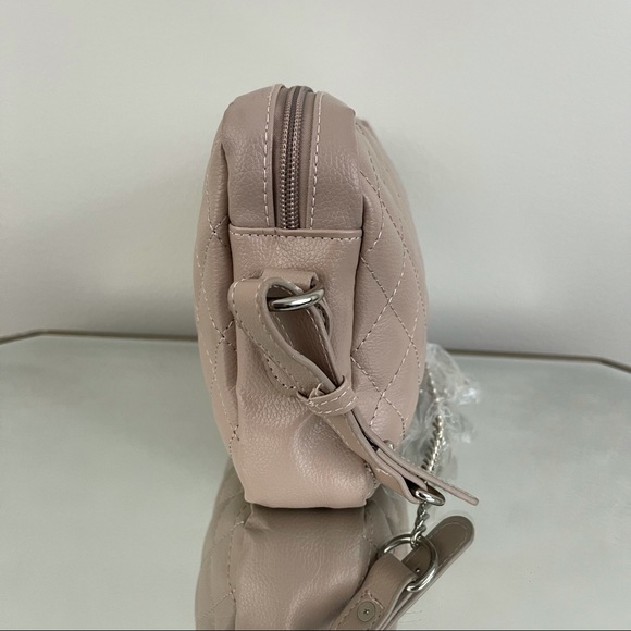 Bella Russo Bags Bella Russo Blush Pink Faux Leather Quilted